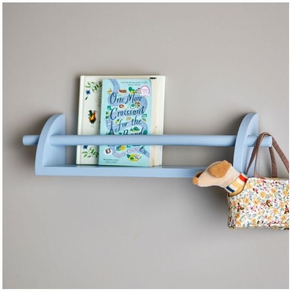 Étagère murale en bois Mingus - Bleu