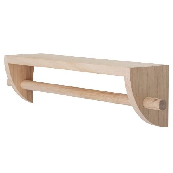 Étagère murale en bois Mingus - Naturel