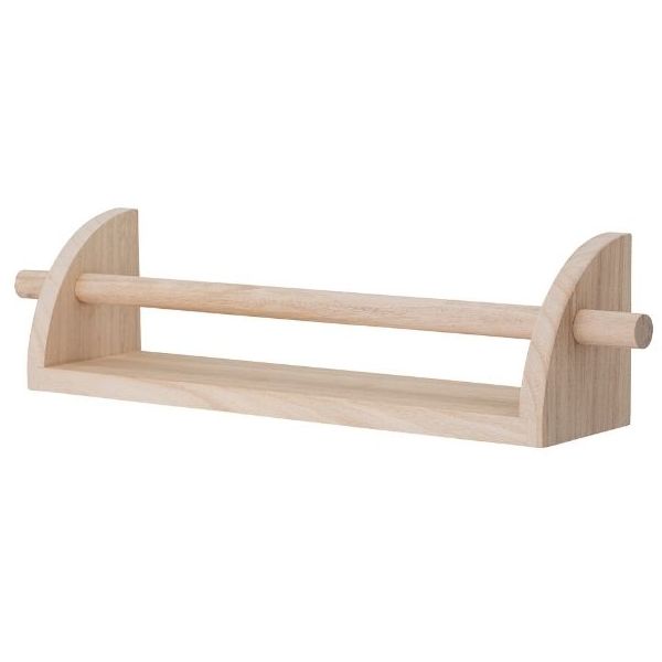 Étagère murale en bois Mingus - Naturel