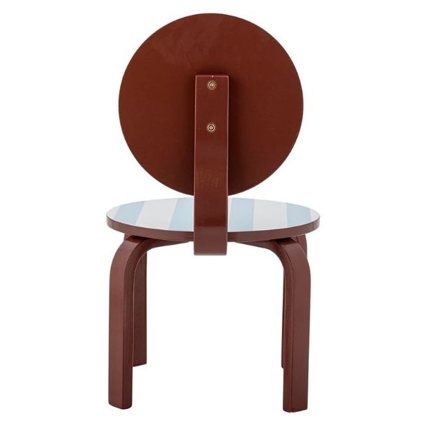 Chaise enfant Liova - Bordeaux / Bleu Ciel