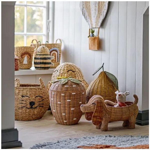 Panier de rangement Pelino - Fraise