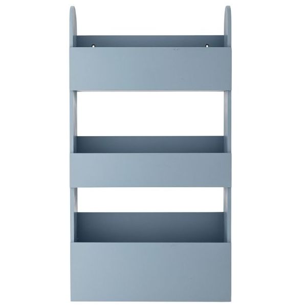 Moris Wooden Wall Shelf - Blue