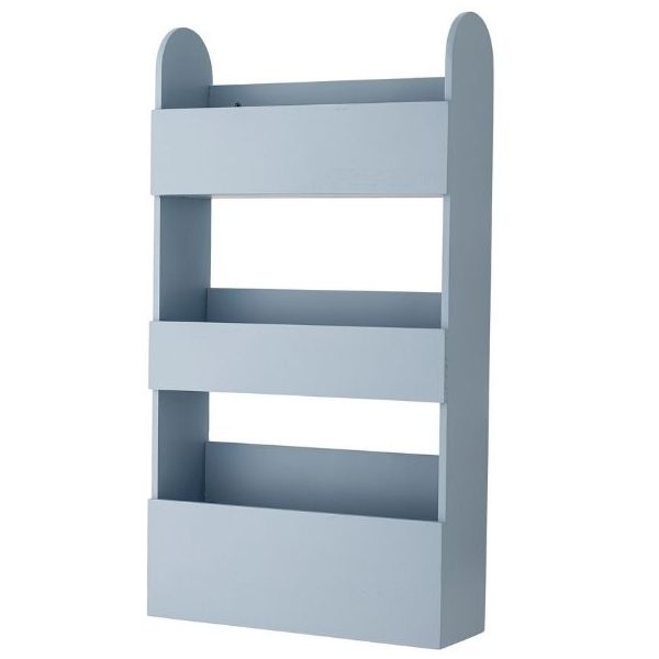 Moris Wooden Wall Shelf - Blue