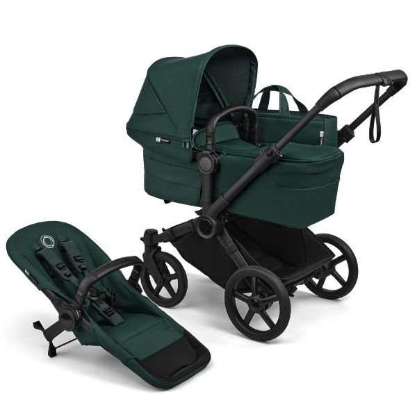 Donkey 6 Bassinet and Seat Stroller - Fern Green
