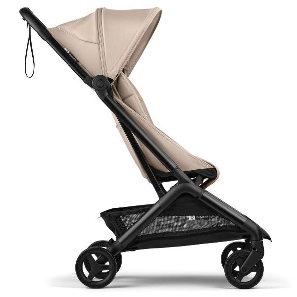 Poussette Naissance & 2e âge Compacte Butterfly 2 - Taupe Désert