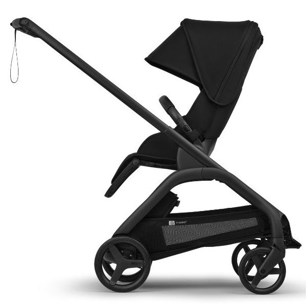 Poussette 2e âge Dragonfly Plus - Noir / Gris Chiné - Couleur de capote au choix