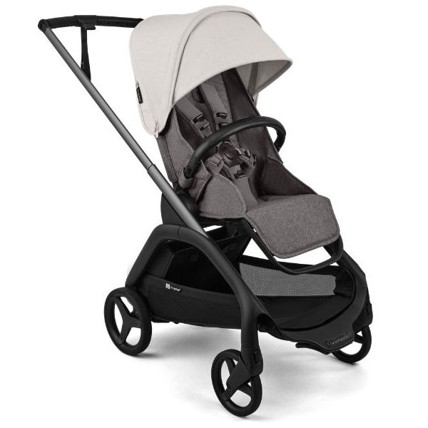 Poussette 2e âge Dragonfly Plus - Graphite / Gris Chiné - Couleur de capote au choix