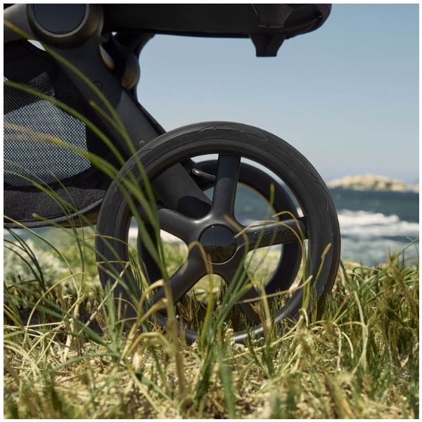 Poussette Naissance et 2e âge Fox 5 Renew - Noir / Bleu Indigo