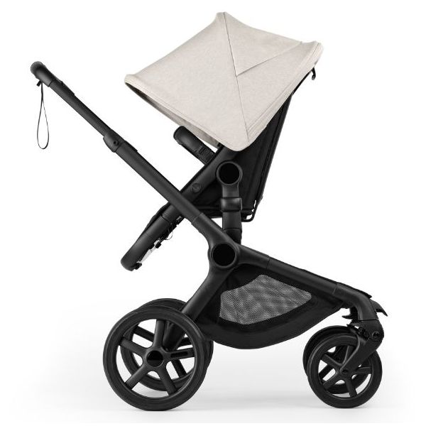 Poussette Naissance et 2e âge Fox 5 Renew - Noir / Noir Héritage - Couleur de capote au choix