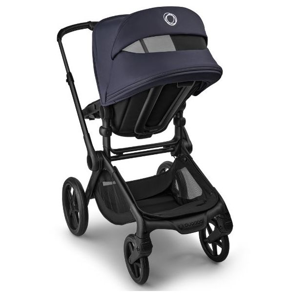 Poussette Naissance et 2e âge Fox 5 Renew - Noir / Noir Héritage - Couleur de capote au choix