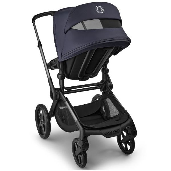 Poussette Naissance et 2e âge Fox 5 Renew - Graphite / Noir Héritage - Couleur de capote au choix