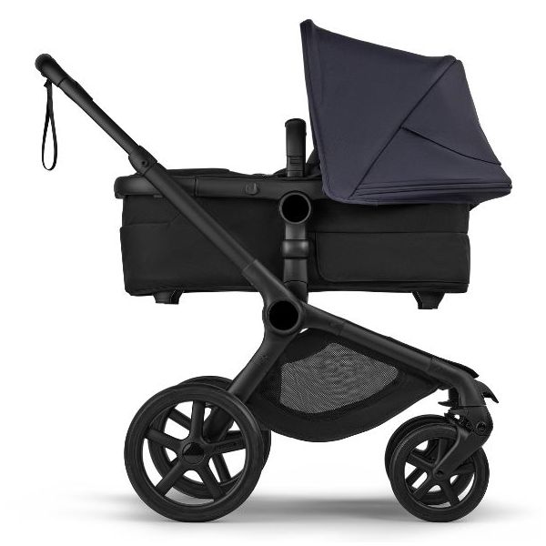 Poussette Naissance et 2e âge Fox 5 Renew - Noir / Noir Héritage - Couleur de capote au choix