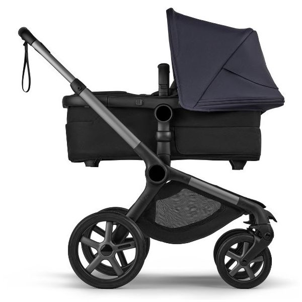 Poussette Naissance et 2e âge Fox 5 Renew - Graphite / Noir Héritage - Couleur de capote au choix