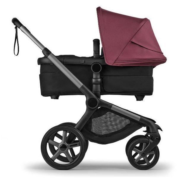 Poussette Naissance et 2e âge Fox 5 Renew - Graphite / Noir Héritage - Couleur de capote au choix