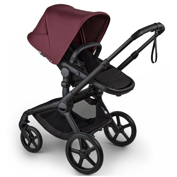 Poussette Naissance et 2e âge Fox 5 Renew - Noir / Noir Héritage - Couleur de capote au choix