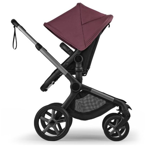 Poussette Naissance et 2e âge Fox 5 Renew - Graphite / Noir Héritage - Couleur de capote au choix