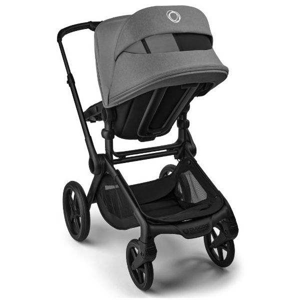 Poussette Naissance et 2e âge Fox 5 Renew - Noir / Noir Héritage - Couleur de capote au choix