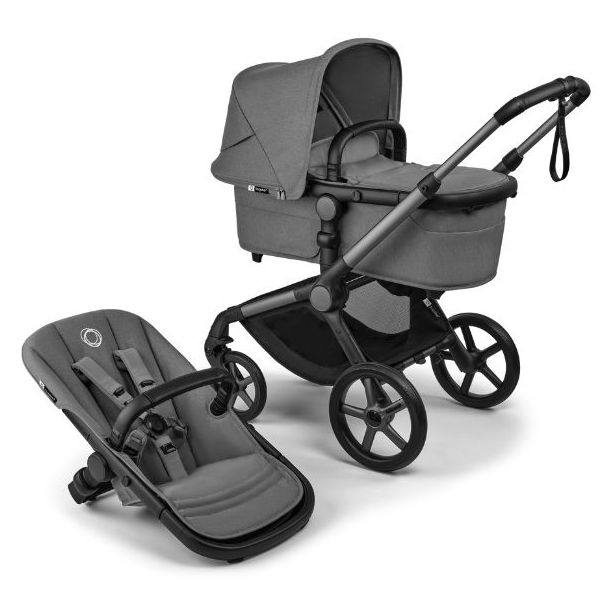 Poussette Naissance et 2e âge Fox 5 Renew - Graphite / Gris Lune