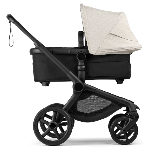 Poussette Naissance et 2e âge Fox 5 Renew - Noir / Blanc Brume