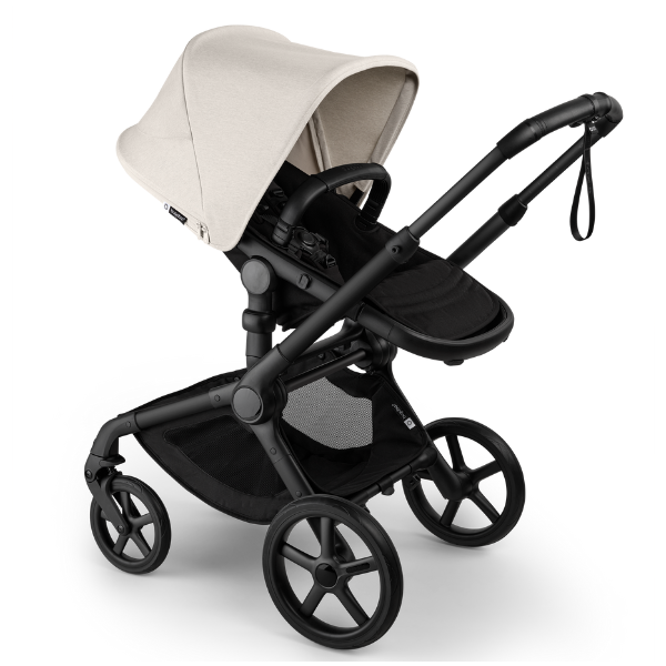 Poussette Naissance et 2e âge Fox 5 Renew - Noir / Blanc Brume