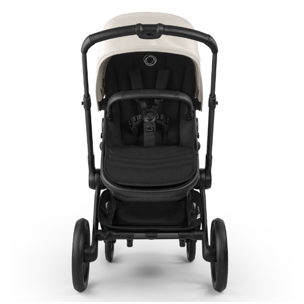 Poussette Naissance et 2e âge Fox 5 Renew - Noir / Blanc Brume
