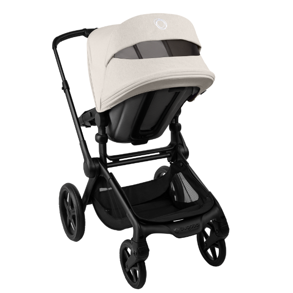 Poussette Naissance et 2e âge Fox 5 Renew - Noir / Blanc Brume