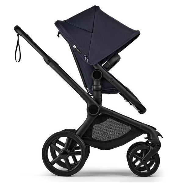 Poussette Naissance et 2e âge Fox 5 Renew - Noir / Bleu Indigo