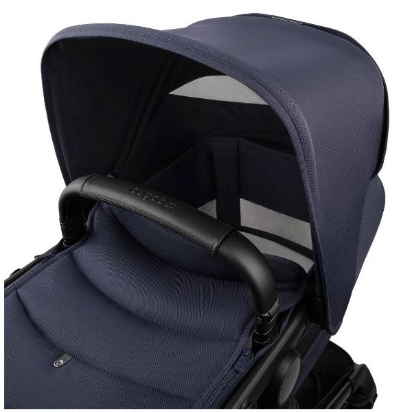 Poussette Naissance et 2e âge Fox 5 Renew - Noir / Bleu Indigo