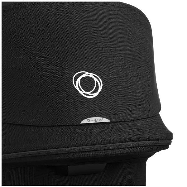 Poussette Naissance et 2e âge Fox 5 Renew - Noir / Noir Héritage - Couleur de capote au choix