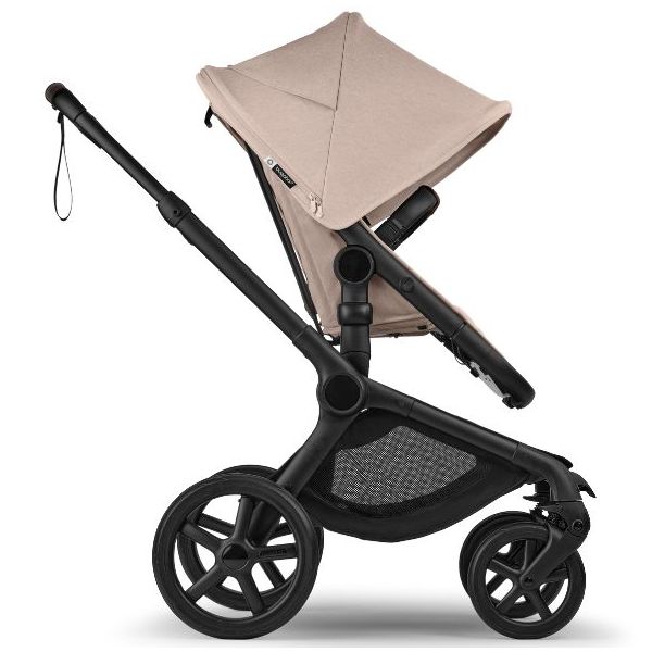 Poussette Naissance et 2e âge Fox 5 Renew - Noir / Taupe Désert