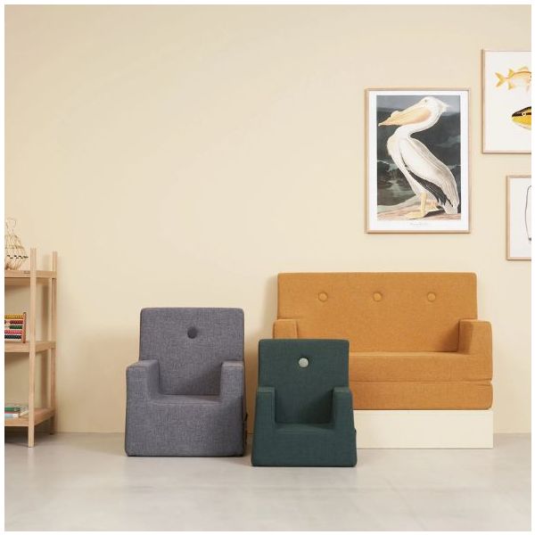 Kids Chair XL - Blue / Grey
