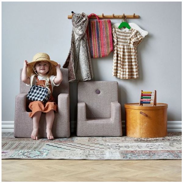 Kids Chair XL - Light Pink / Pink
