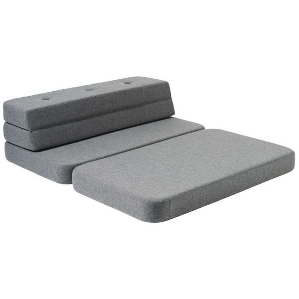 Sofa 3F (120 cm) - Blue / Grey