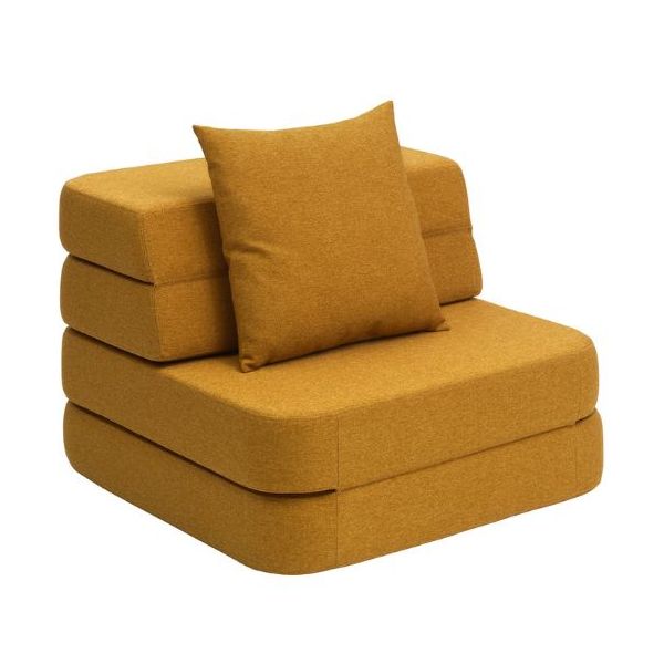 Sofa 3F Simple Soft (70 cm) - Moutarde / Moutarde