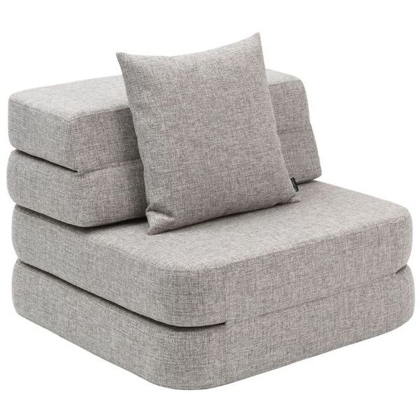 Sofa 3F Single Soft (70 cm) - Grey / Grey