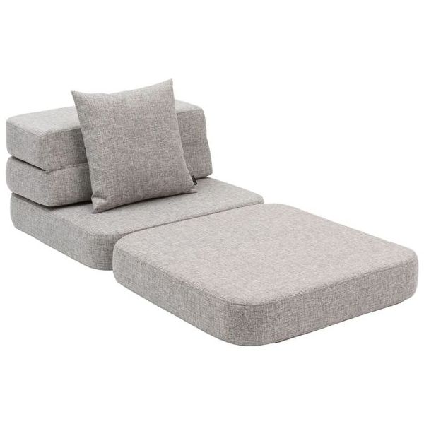 Sofa 3F Single Soft (70 cm) - Grey / Grey
