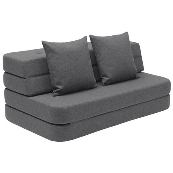 Sofa 3F Soft XL (140 cm) - Blue / Grey