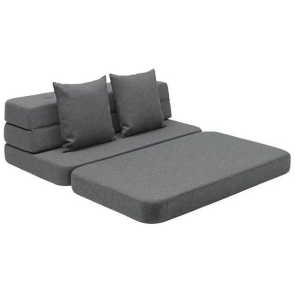 Sofa 3F Soft XL (140 cm) - Blue / Grey