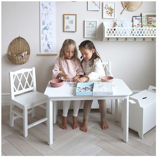 Harlequin Kid's chair - White