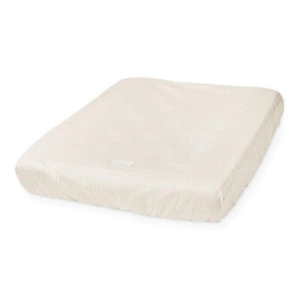 Changing Cushion Cover - Stripes Camel