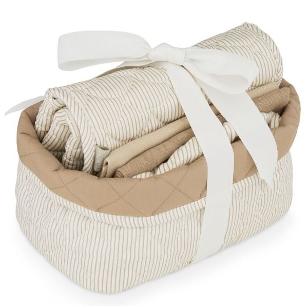 Coffret Cadeau Essentiels Change - Rayures Camel