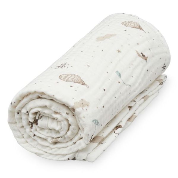 Couverture bébé en gaze de coton - Dreamland