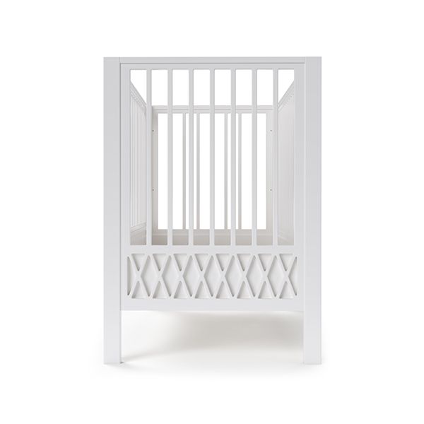 Lit bébé Harlequin 60 x 120 cm - Blanc