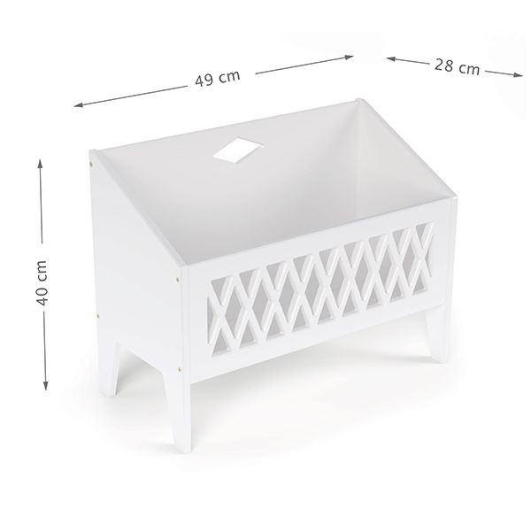 Range Livre Harlequin - Blanc