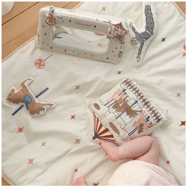 Tummy Time Mirror - Carousel