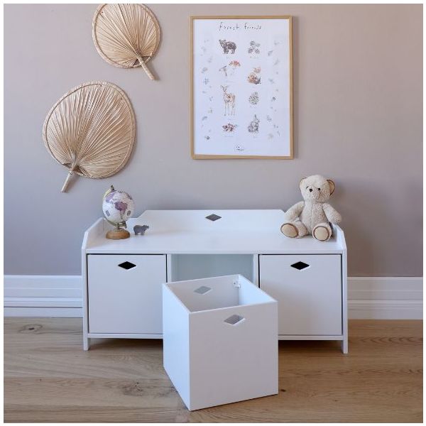 Module de rangement Luca - Blanc