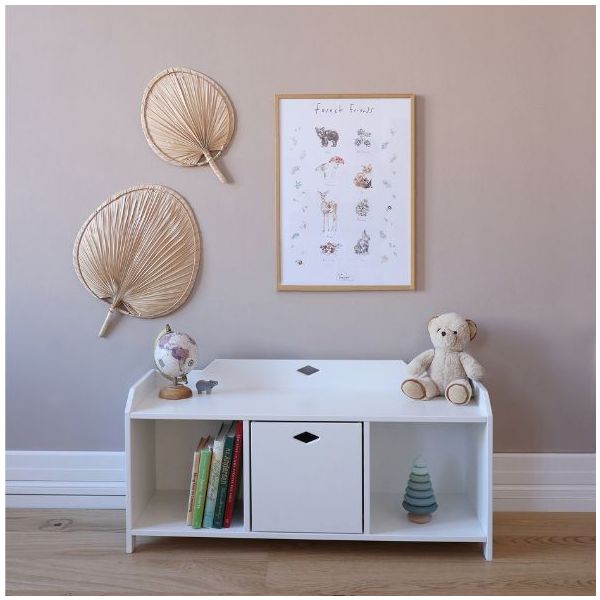 Module de rangement Luca - Blanc
