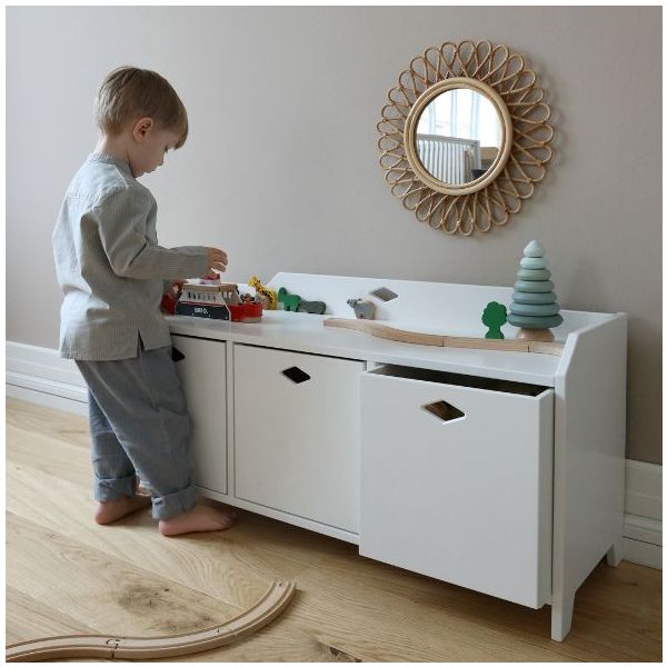 Module de rangement Luca - Blanc