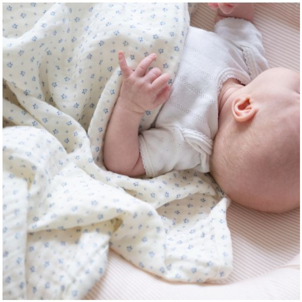 Nid de bébé - Rayures Rose