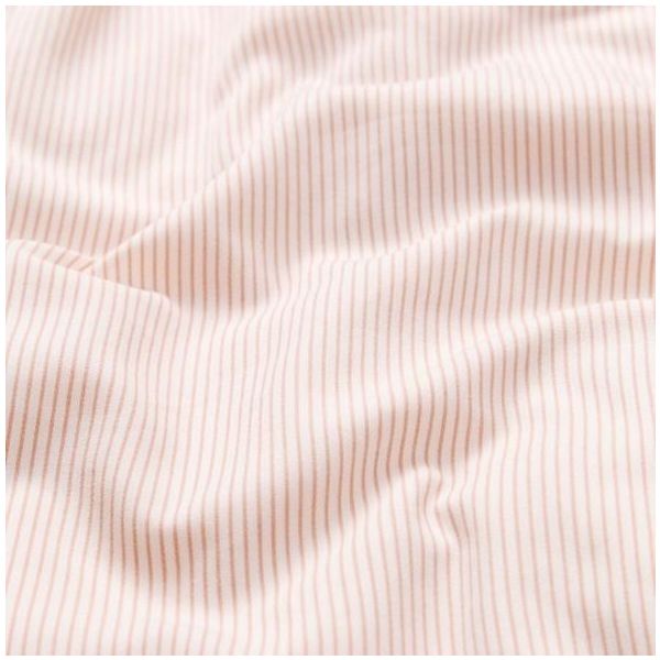 Parure de lit 100 x 140 - Rayures Rose
